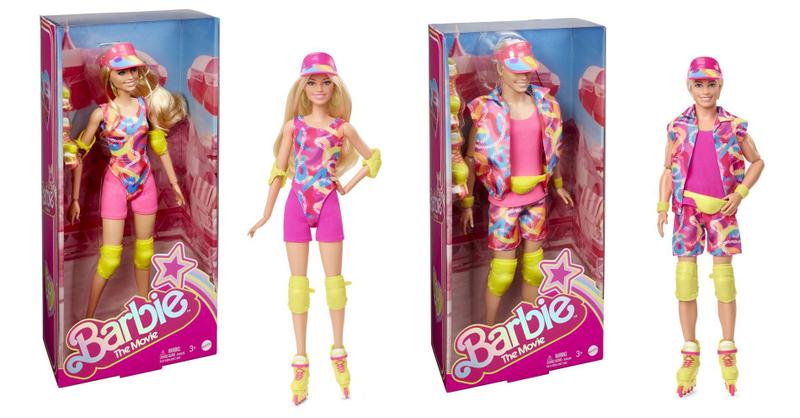 Imagem de Kit Boneca Barbie e Ken c/ Patins - Barbie O Filme - Mattel