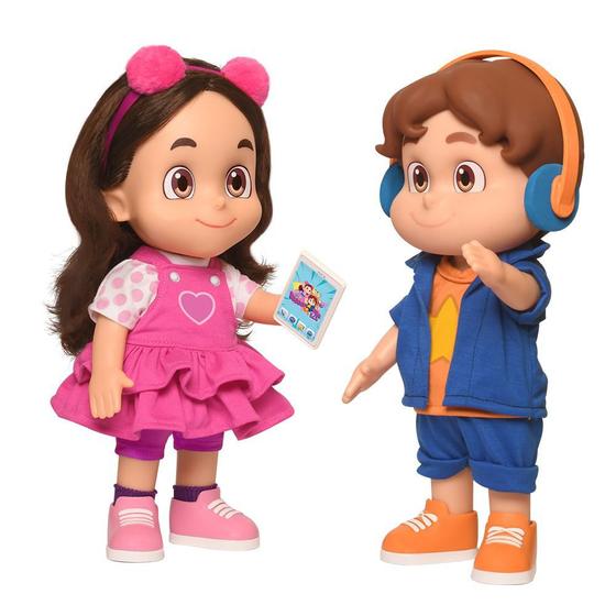Kit Boneca Maria Clara E JP Youtubers Com Som E Acessório Menor preço em Kit Boneca Maria Clara E JP Youtubers Com Som E Acessório
