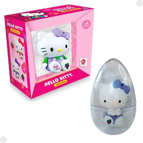 Imagem de kit Bonecas Hello Kitty Frutinha Uva e Agarradinho - Lider