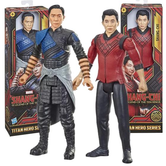 Imagem de Kit Boneco Kung Fu Shang Chi X Boneco Wenwu Hasbro F0941