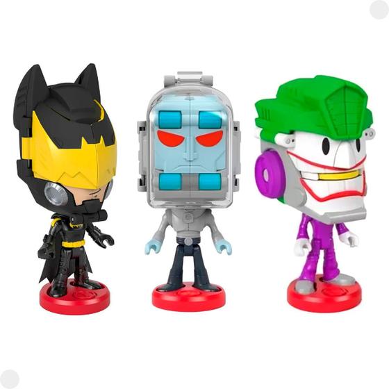 Imagem de Kit Bonecos DC Batman Joker MrFreeze HGX78 - Mattel