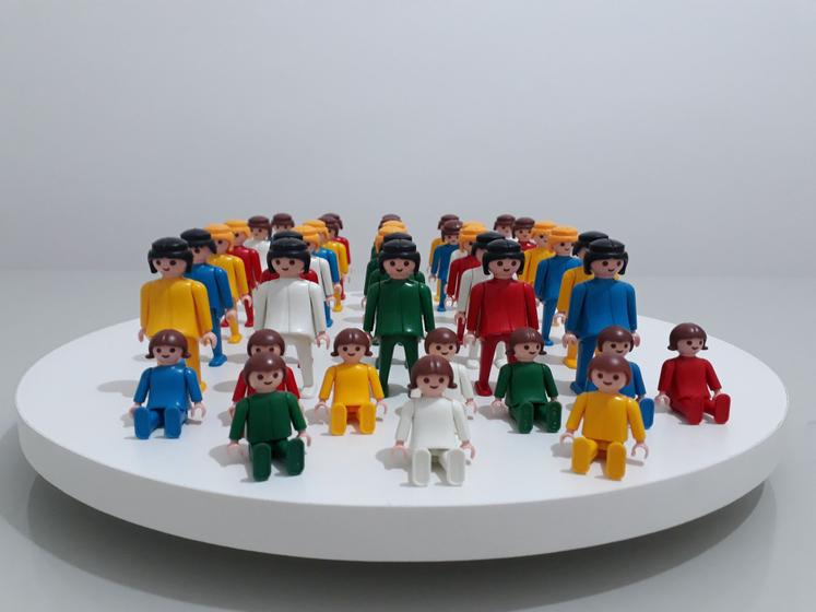 Imagem de Kit BONECOS Playmobil - 40 bonecos - Constelação Familiar