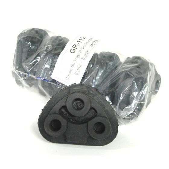Imagem de Kit Borracha / Coxim Escapamento STRADA LINEA IDEA 5 Pçs M15