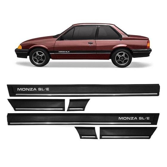 Imagem de Kit Borrachão Friso Lateral GM Monza SLE 2 Portas 1991/1996