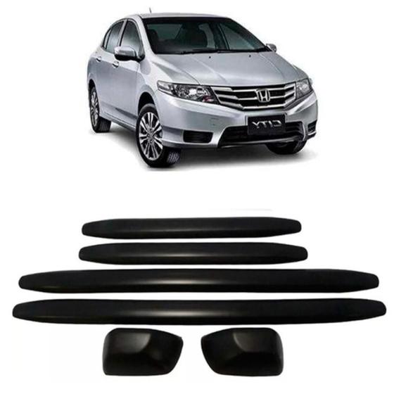 Imagem de Kit Borrachao Parachoque Para Honda Civic City Crv Fit