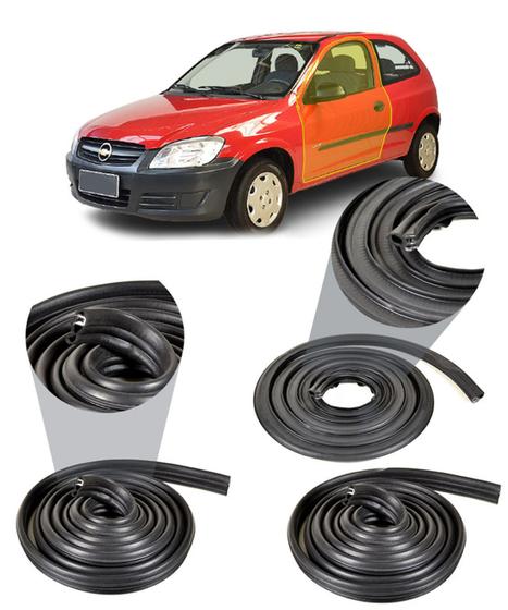 Kit Borrachas Portas E Porta Malas Celta Corsa Wind Hatch Bor Flex Borrachas De Porta