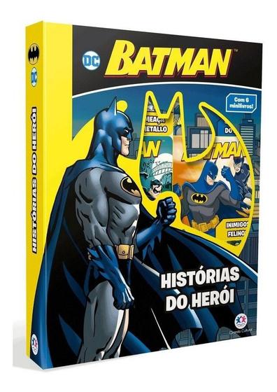 Kit Box História Do Herói Batman Homem Morcego Com 6 Livros - Kit de Livros  - Magazine Luiza
