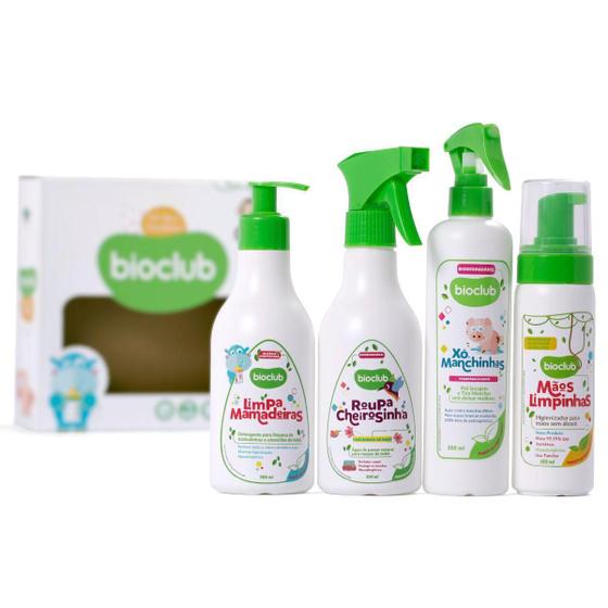 Imagem de Kit Box Saudável Infantil Bebe - Com 4 Produtos - Bioclub