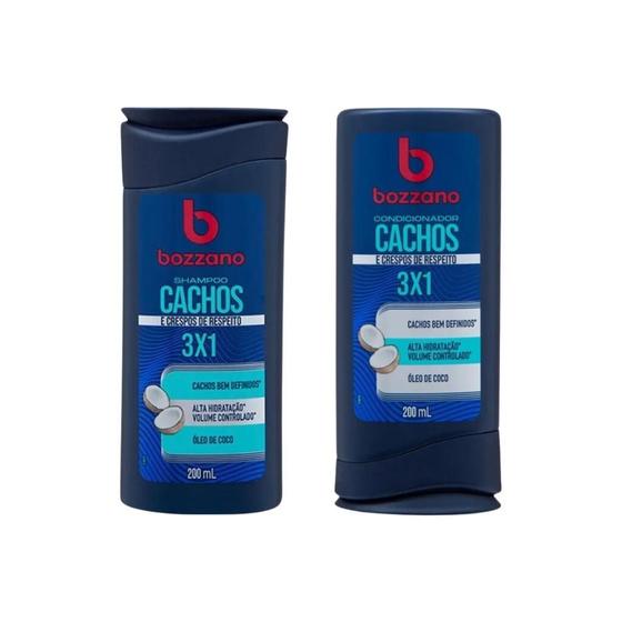 Imagem de Kit Bozzano Shampoo + Condicionador Cachos 200Ml