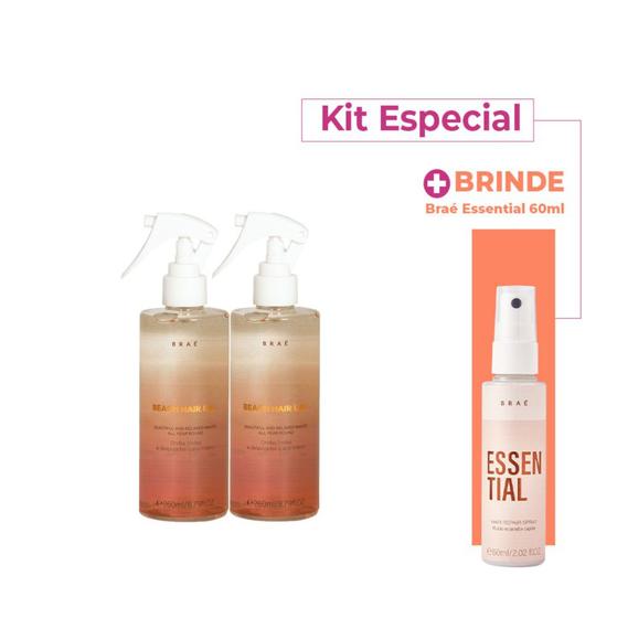 Imagem de Kit Braé Beach Hair Day Spray Finalizador Especial  (2 unidades)