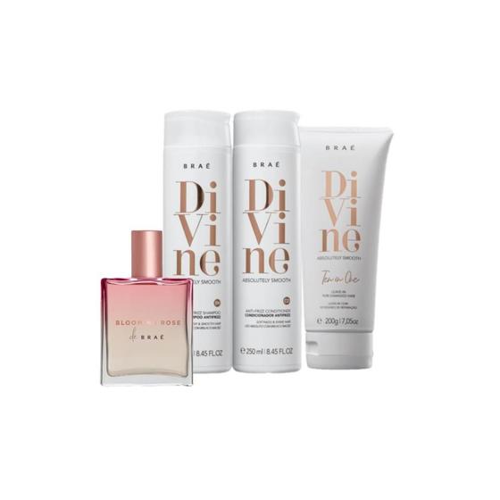 Imagem de Kit Braé Divine Blooming Rose Ten In One (4 produtos)