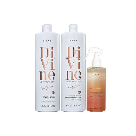 Imagem de Kit BRAÉ Divine Duo Salon Beach Hair (3 produtos)