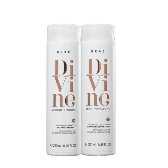 Kit Braé Divine Shampoo e Condicionador (2 produtos) Imagem de Kit Braé Divine Shampoo e Condicionador (2 produtos)