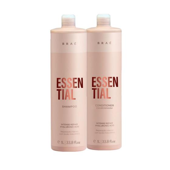 Kit Braé Essential Duo 1Litro (2 produtos) Menor preço em Kit Braé Essential Duo 1Litro (2 produtos)