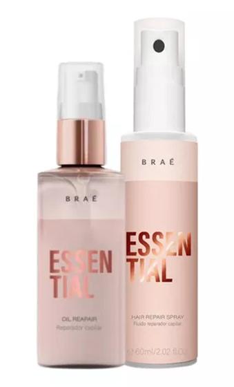 Imagem de Kit Braé Essential Óleo Oil Blend + Spray Finalizador 2x60m