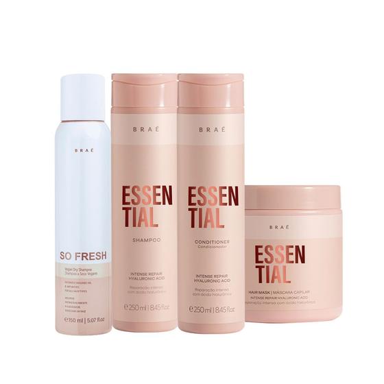 Imagem de Kit Braé Essential So Fresh - Máscara G (4 produtos)