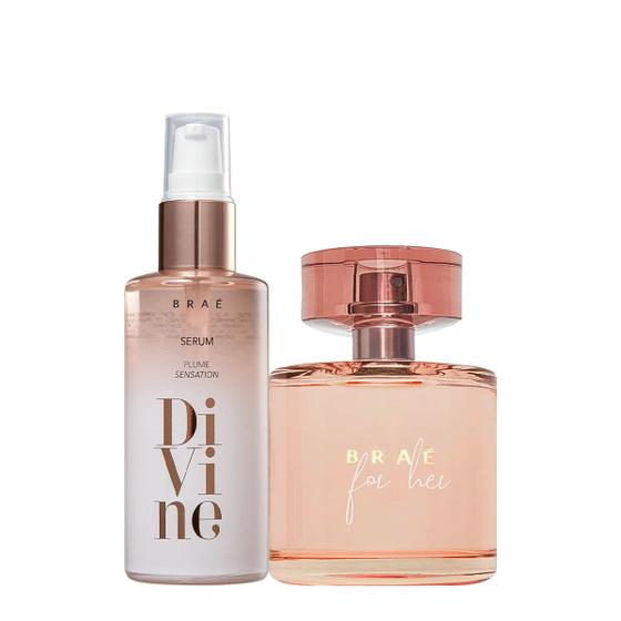 Imagem de Kit Braé for Her Deo Parfum e Plume Sensation (2 produtos)