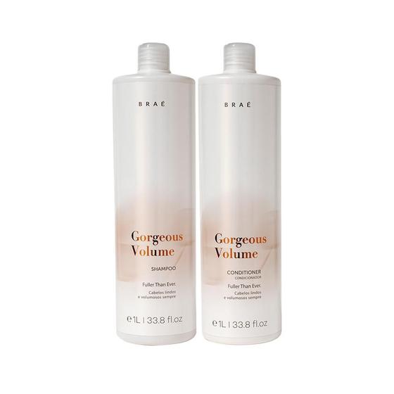 Imagem de Kit Braé Gorgeous Volume - Sha 1000ml+Cond 1000ml