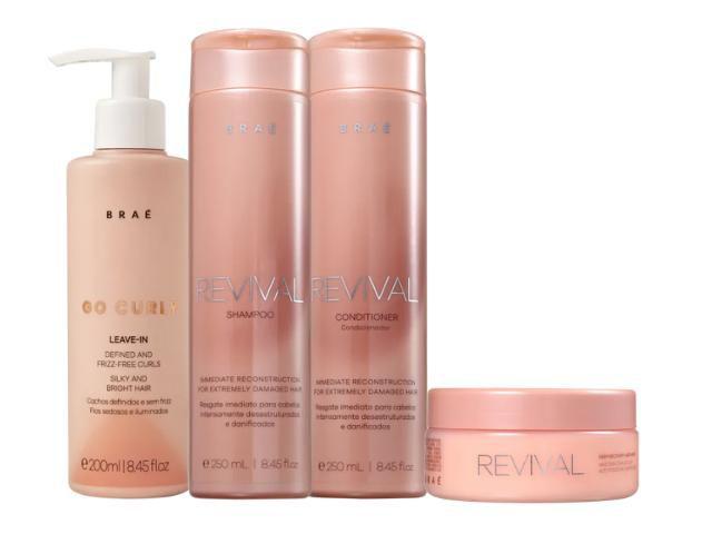 Imagem de Kit Braé Revival Beach Hair (4 Produtos)