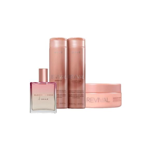 Imagem de Kit Braé Revival Blooming Rose Quarteto (4 produtos)