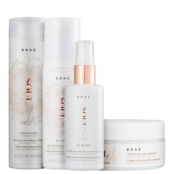 Imagem de Kit BRAÉ Soul Color Treatment (4 Produtos)