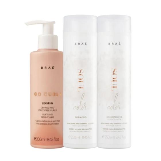 Imagem de Kit Braé Soul Color Trio Beach Hair (3 Produtos)