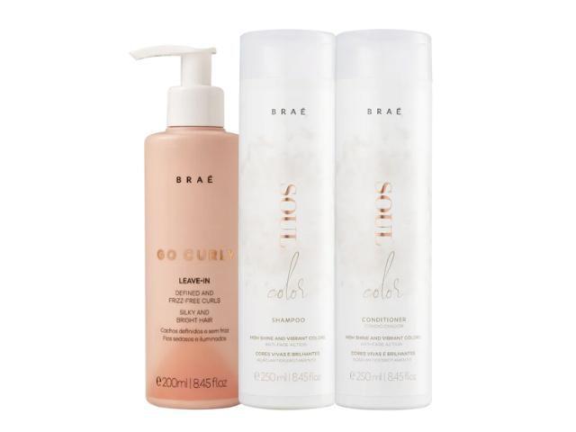 Imagem de Kit Braé Soul Color Trio Beach Hair (3 Produtos)