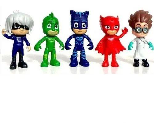 Kit Brinquedo 5 Mini Bonecos Pj Masks Com Menino Gato Menor preço em Kit Brinquedo 5 Mini Bonecos Pj Masks Com Menino Gato