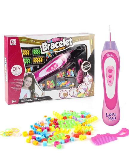 Imagem de KIT BRINQUEDO  Kit De Tranças De Cabelo Para Meninas Da Moda