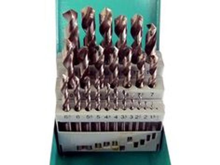 Imagem de Kit Broca BR Tools Aço Rápido H2502-4 com 25 peças