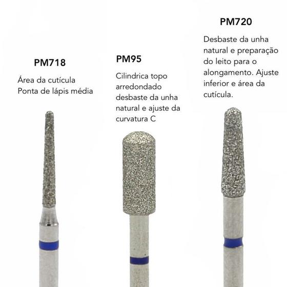 Imagem de Kit brocas diamantadas mais usadas