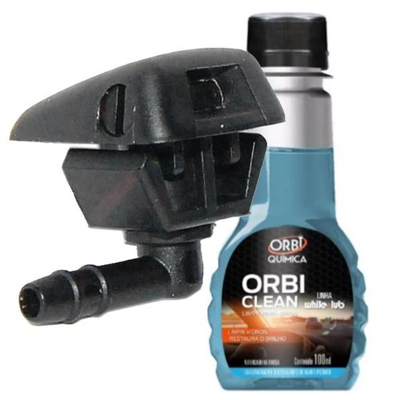 Imagem de Kit brucutu do para brisa unidade e limpa para brisa 100ml palio fase 3 2008 2009 2010 2011 2012