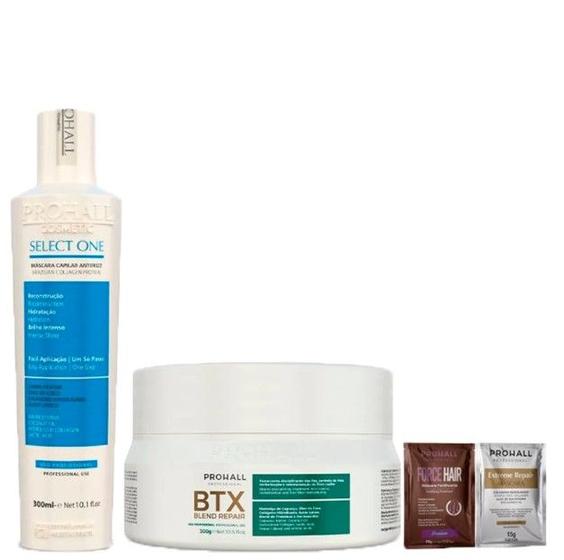 Imagem de Kit Btx Blend 300g e Progressiva Select One 300ml Prohall