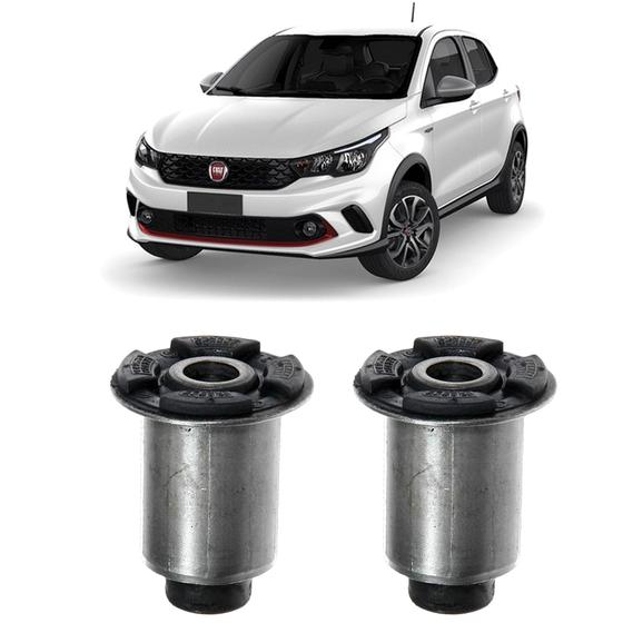 Kit Bucha Bandeja Leque Dianteira Fiat Argo 2020 2021 2022 - Auto Flex ...