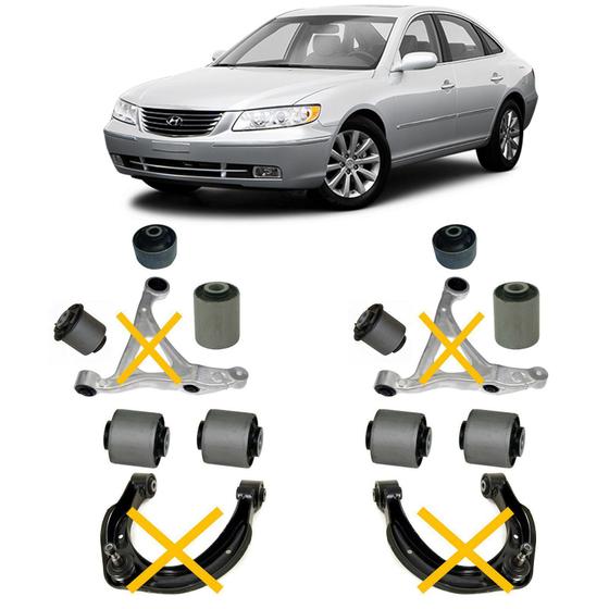 Außentürgriff Für Hyundai Azera 2006-2011 - Rechts Hinten Ersatzgriff