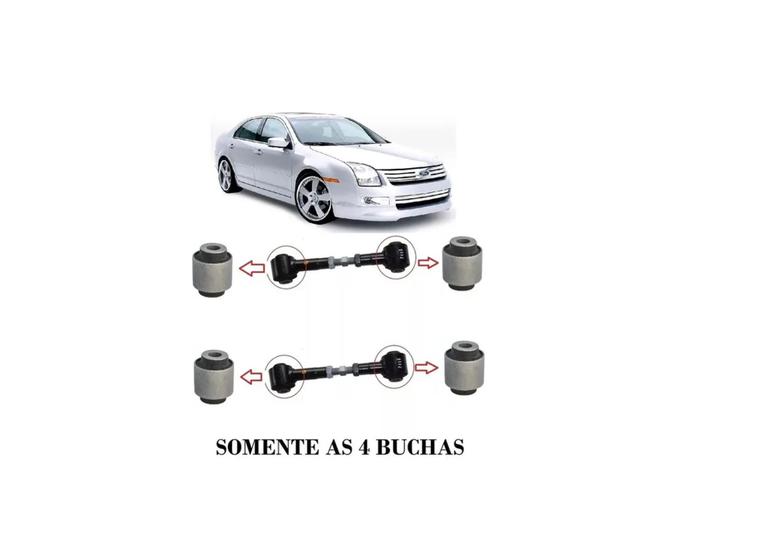 Imagem de Kit Bucha Braço Regulável Susp Traseira Ford Fusion 06/12