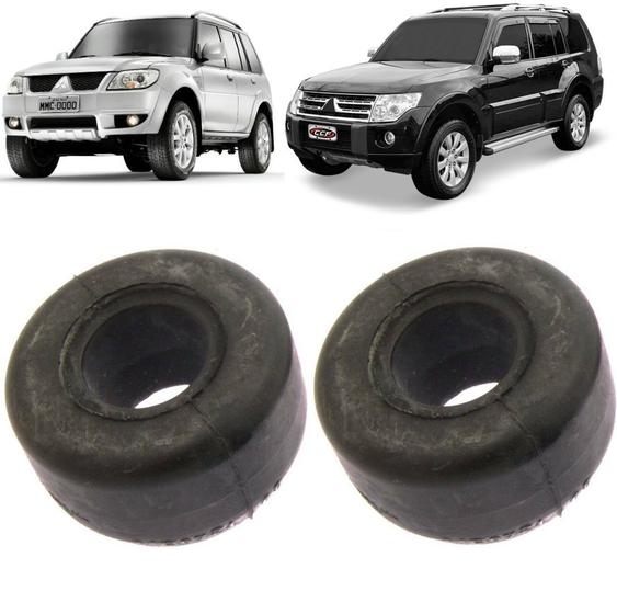 Imagem de Kit Bucha Braço Tensor Mitsubishi Pajero Tr4 2003 2004 2005 2006 2007 2008 2009 2010 2011 2012 2013 IO 1998 1999 2000 2001 2002