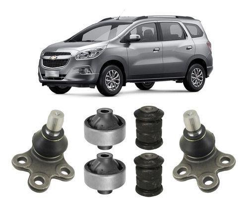 Kit Bucha + Pivô Suspensão Dianteira Gm Spin 2013 2014 2015 Menor preço em Kit Bucha + Pivô Suspensão Dianteira Gm Spin 2013 2014 2015