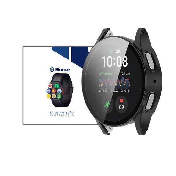 Imagem de Kit Bumper e Película Hydrogel Para Galaxy Watch 7 e FE 40mm