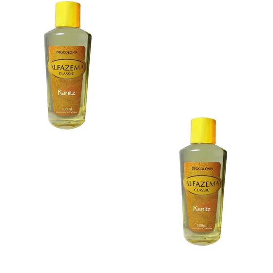 Imagem de KIT C/ 02 Deo Colônia ALFAZEMA Classic KANITZ 500ml