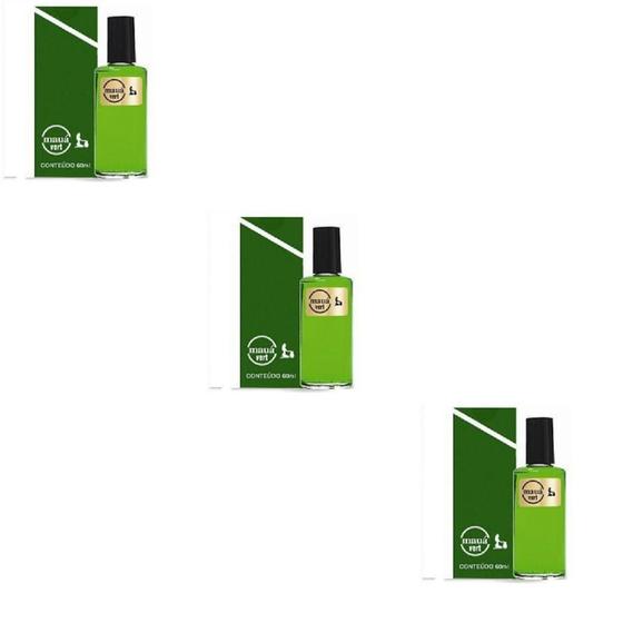 Imagem de KIT C/ 03 Deo colônia Unissex Mauá Vert 60ml