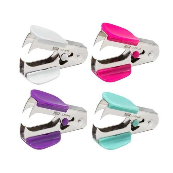 Imagem de Kit c/ 04 Extratores de Grampos Colors Colorido BRW
