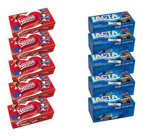 Imagem de Kit C/10 Caixas De Bombom - Nestle E Lacta