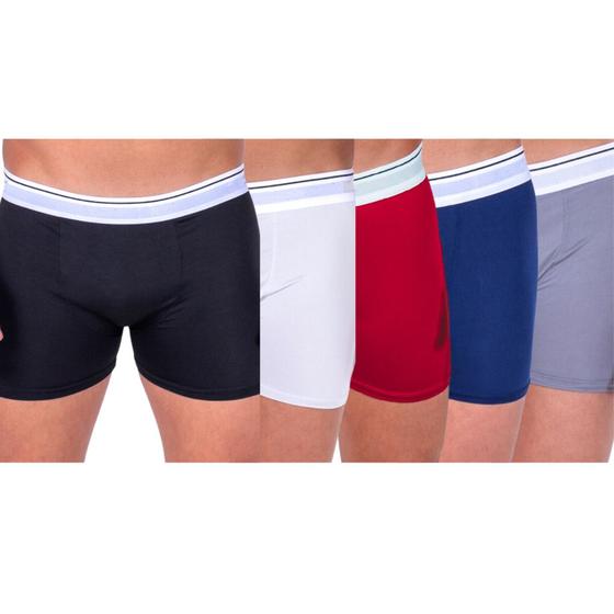 Imagem de Kit C/10 Cuecas Boxer Wear Microfibra Básica Masculino Lisa Revenda