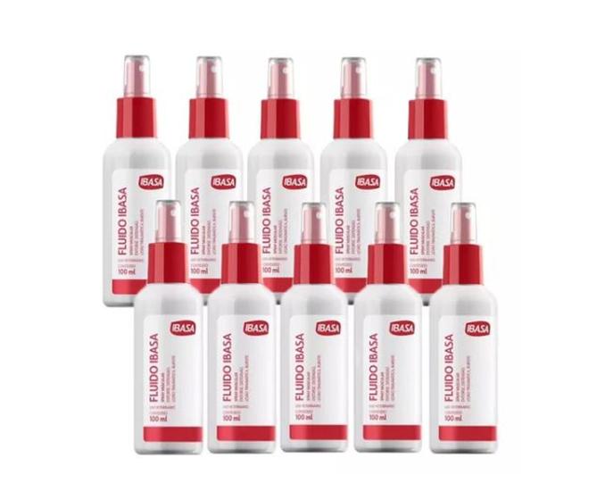 Imagem de Kit C/10 Fluidos Spray Muscular Analgesico 100ml - Ibasa