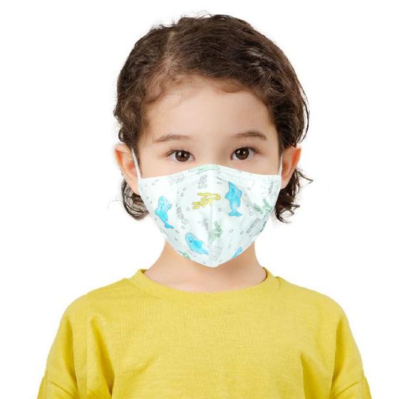 Kit C/10 Máscaras N95 Pff2 Infantil Com Estampa Menor preço em Kit C/10 Máscaras N95 Pff2 Infantil Com Estampa