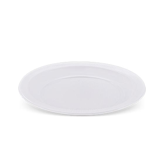 Imagem de Kit c/10 pcts.prato descart. (26 cm.) c/10 un. (totalplast)