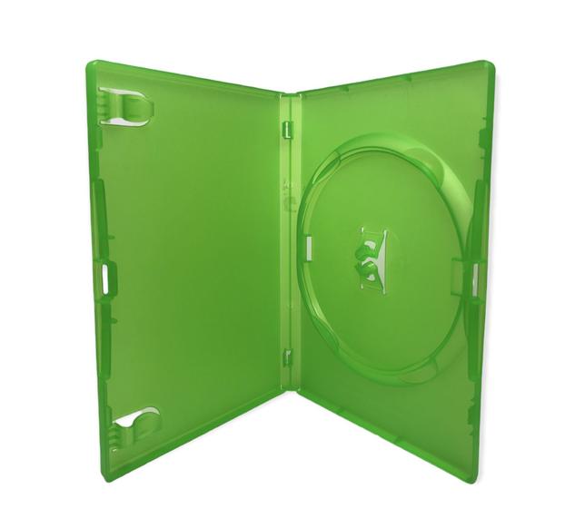 Imagem de Kit c/ 10 unidades - estojo/box dvd amaray verde solution2go