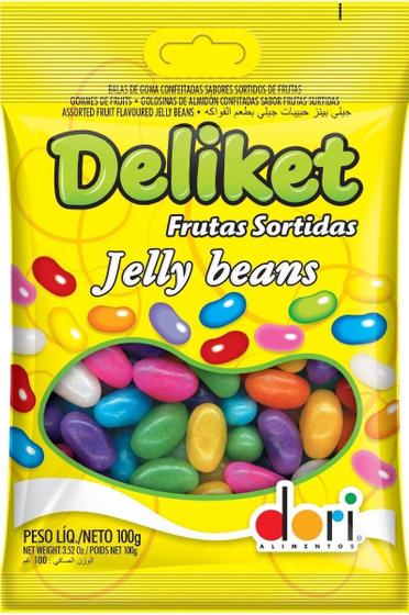Imagem de Kit c/ 12 Balas Dori goma com Amido Sortida Deliket 100g