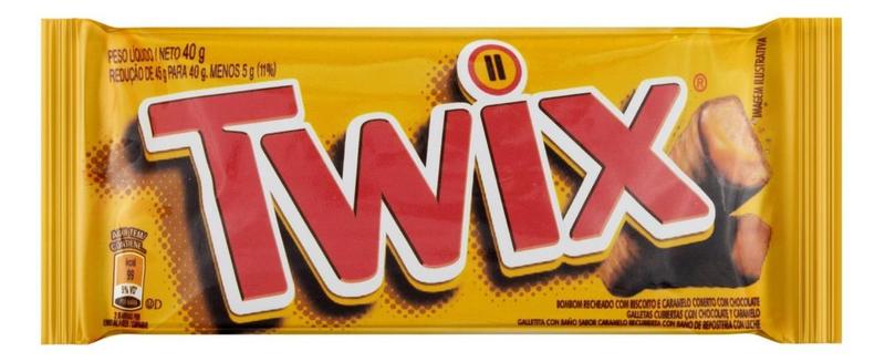 Imagem de Kit c/ 12 Bombom Twix Pacote 40g